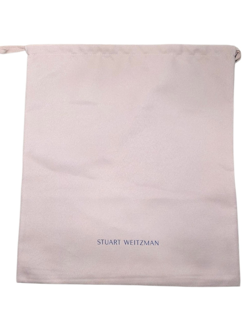 Stuart Weitzman Drawstring Dust Bag in Light Pink